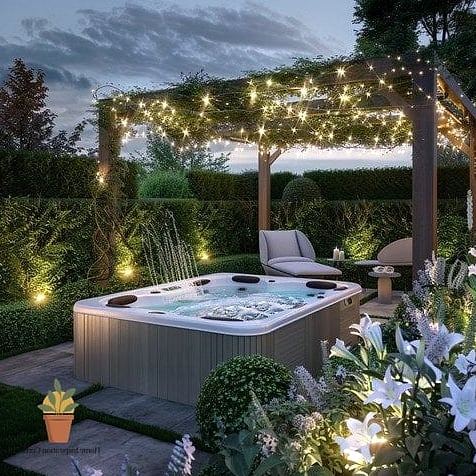 Layered Lighting for Evening Soaks