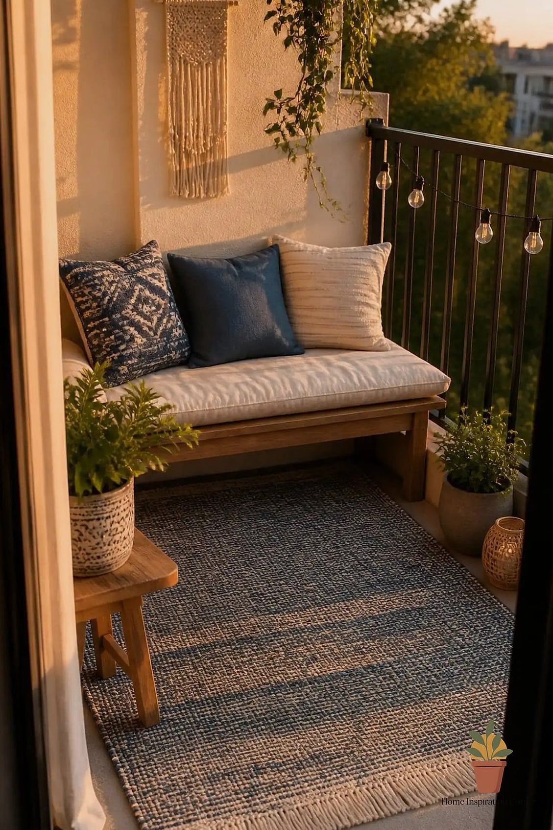 Layered Outdoor Rugs for Instant Warmth
