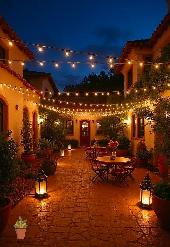 Layered Outdoor Lighting