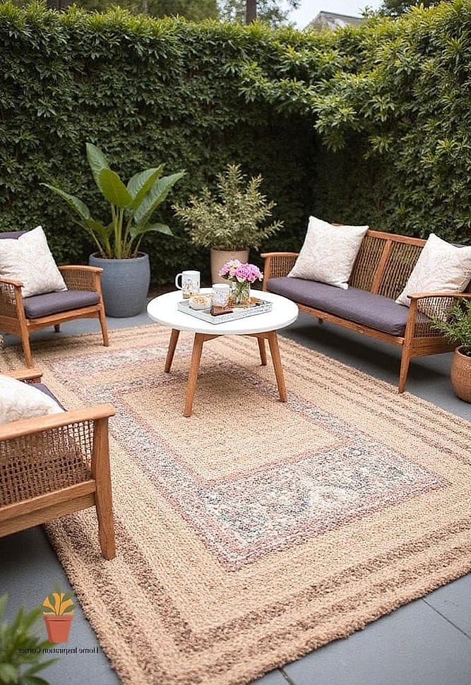 Layered Rugs for Depth and Texture