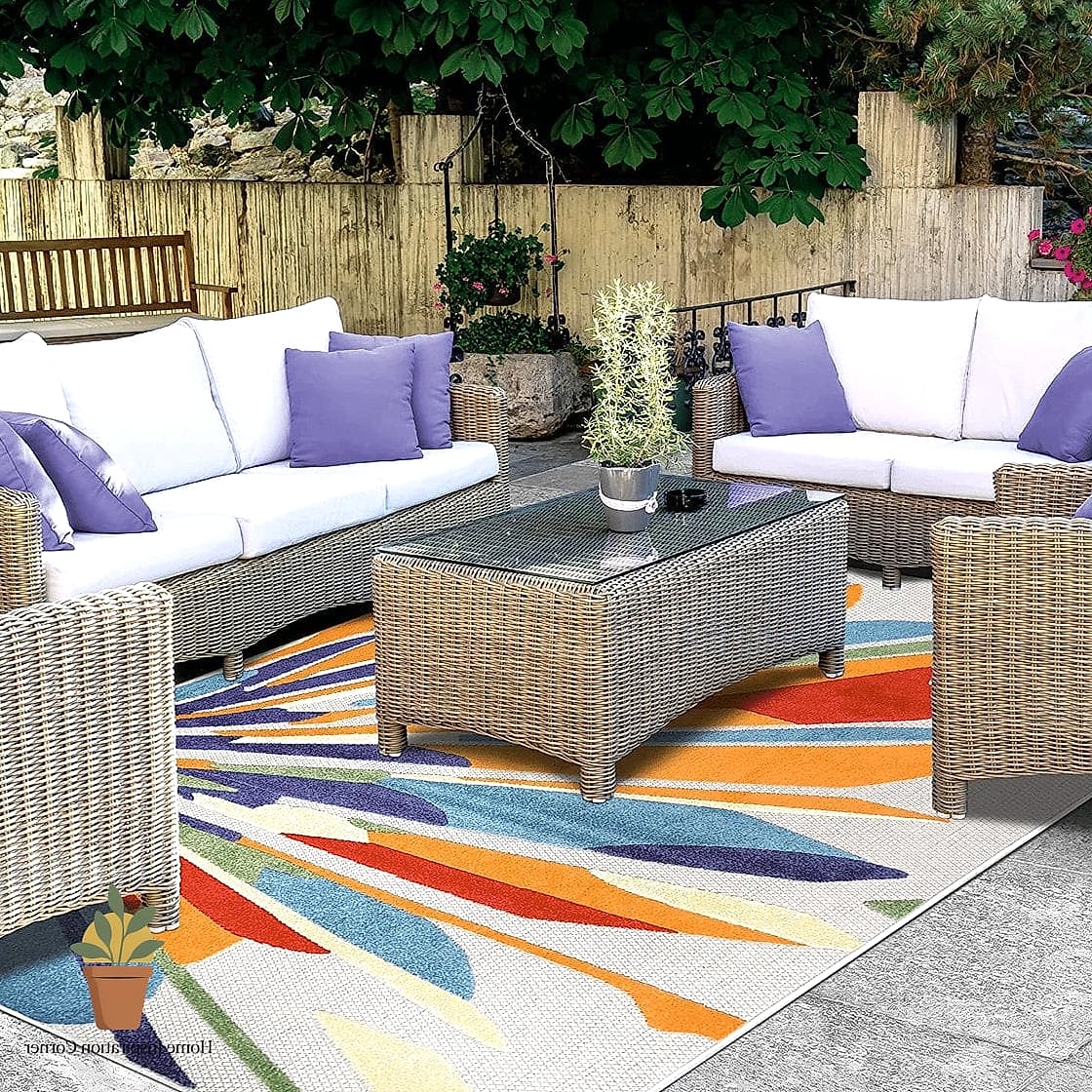 Layer in Outdoor Rugs for Instant Warmth