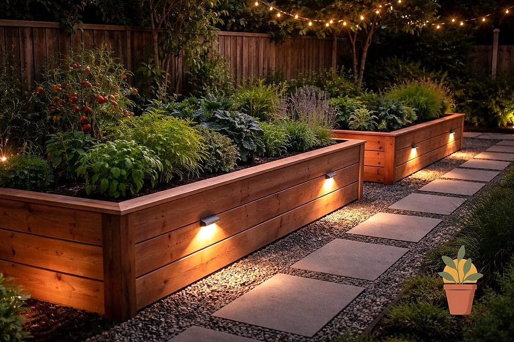 Lighting for Garden Beds and Flower Borders