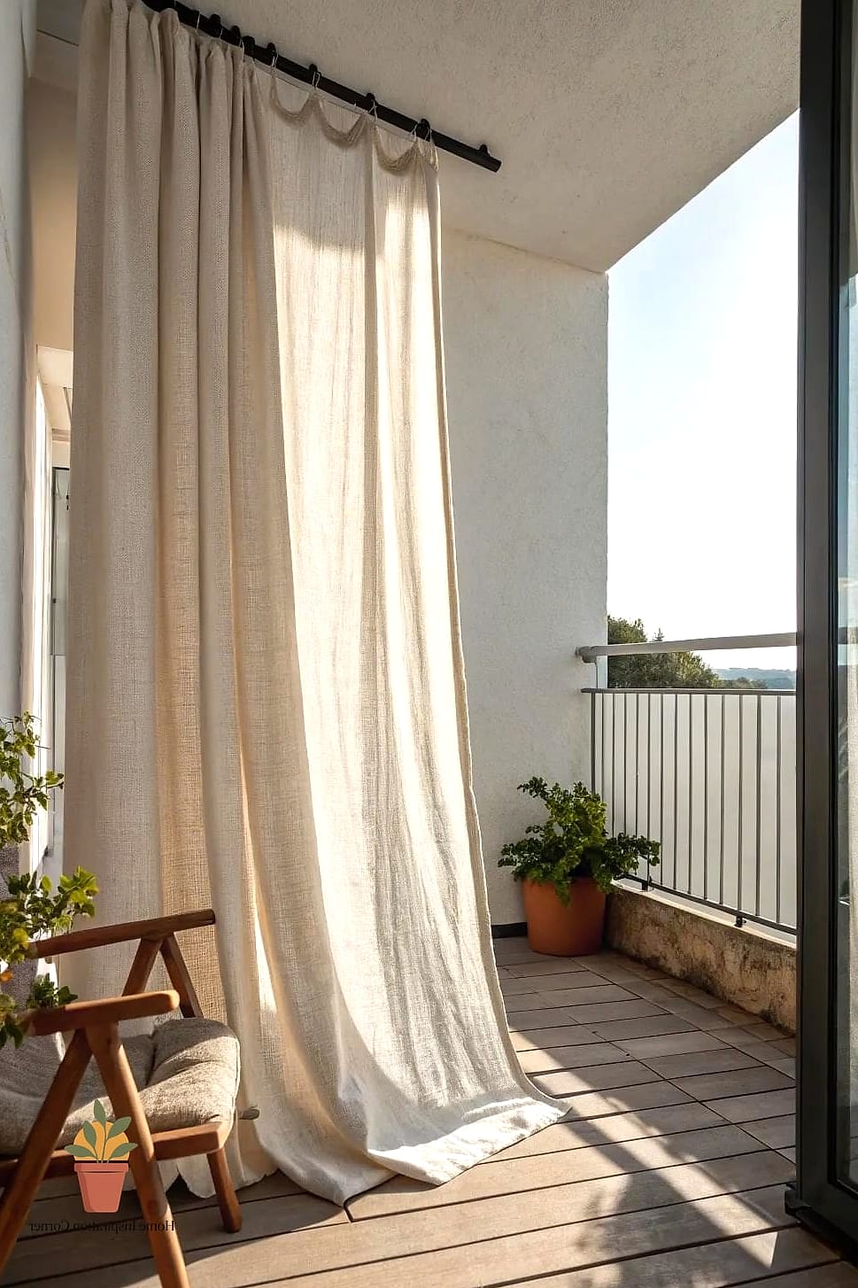 Linen Curtains in Neutral Tones