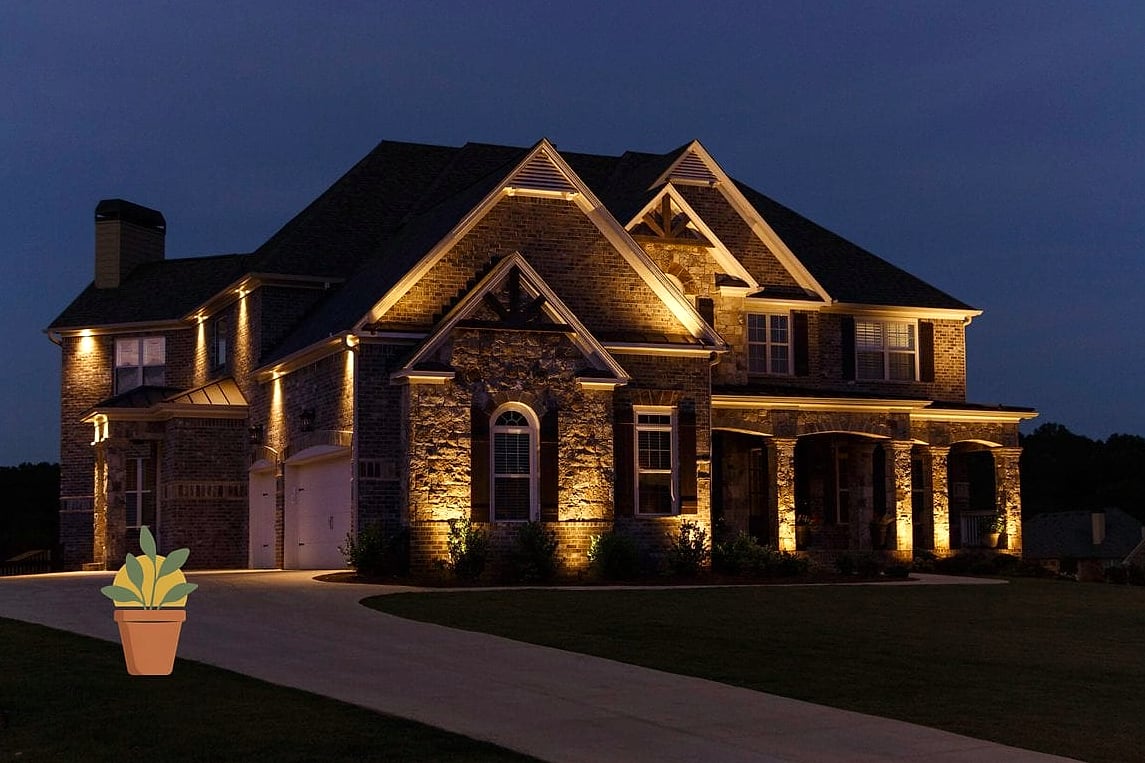 21 Outdoor Lighting Ideas Ideas to Upgrade Your Home This Weekend 10 A Lit House Number Sign