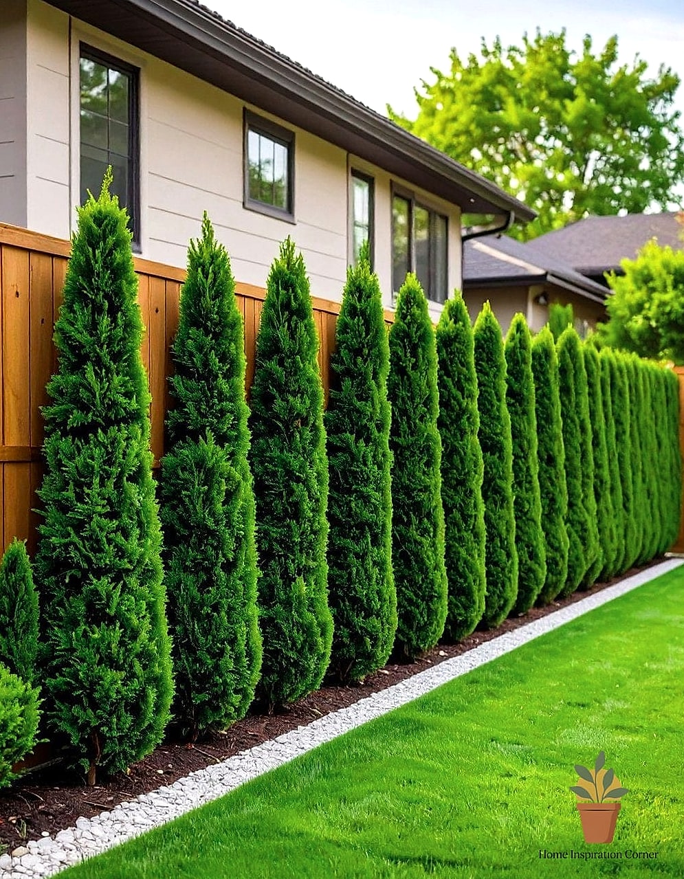 Living Fence with Hedges or Shrubs