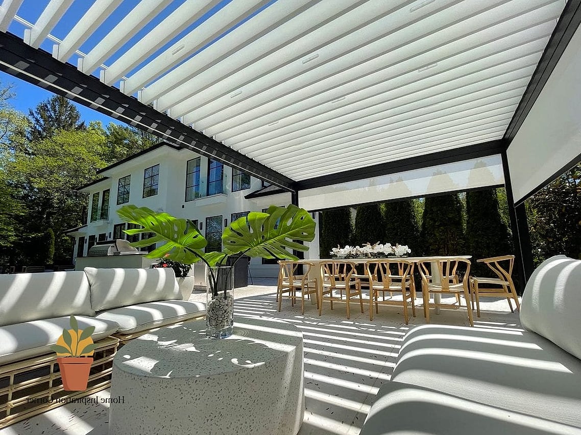 Louvered Roof Pergola Kit