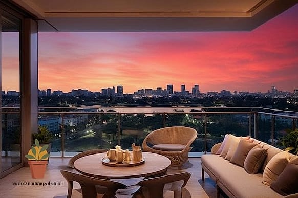 Luxury Hotel-Inspired Lounge