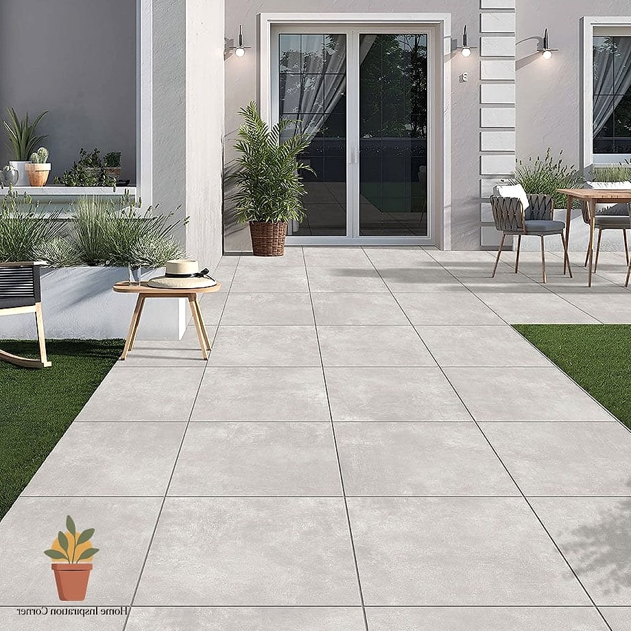 Matte Concrete-Look Tile