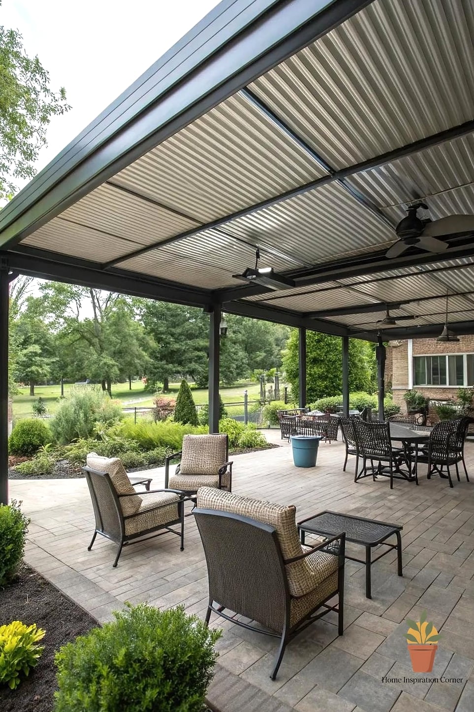 Metal Roof Patio Cover