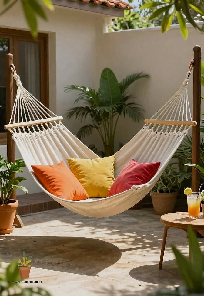22 Amacas Para Patio Photos That Will Inspire Your Next Project 9 Mini Hammock for Small Balconies