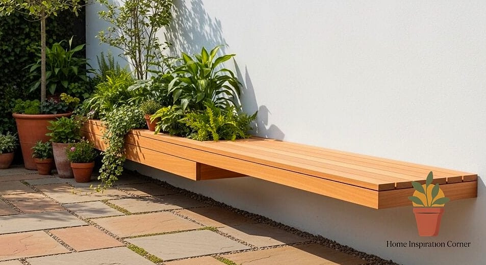 22 Diy Bench Outdoor Ideas That Are Both Stylish and Practical 17 Minimalist Floating Deck Bench