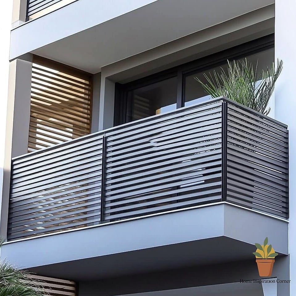 Minimalist Horizontal Steel Bars