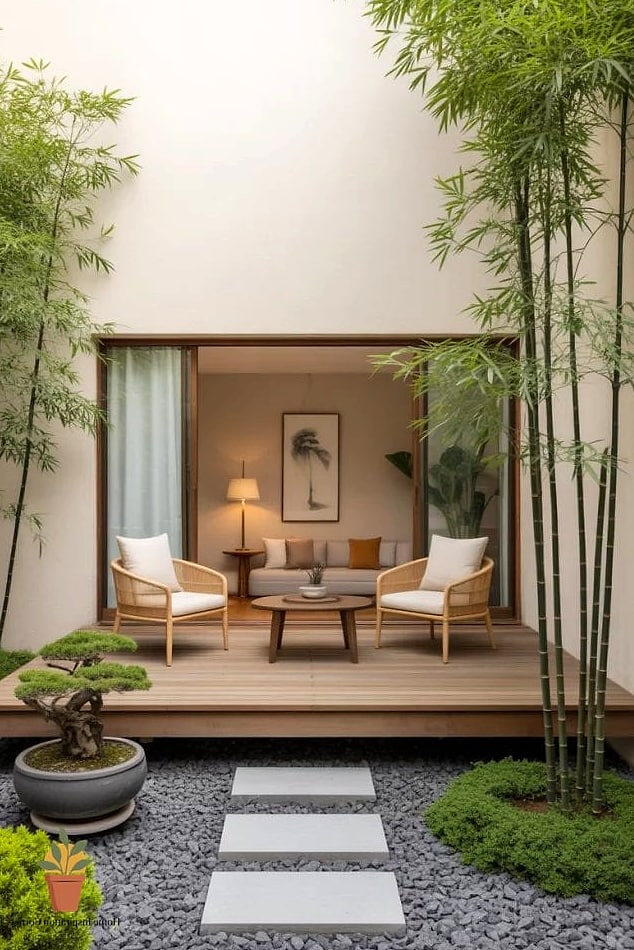 Minimalist Zen Terrace