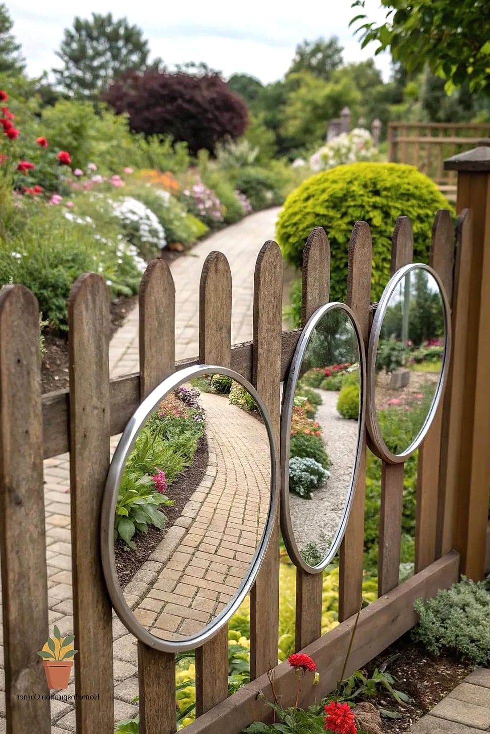 Mirror on the Fence Trick