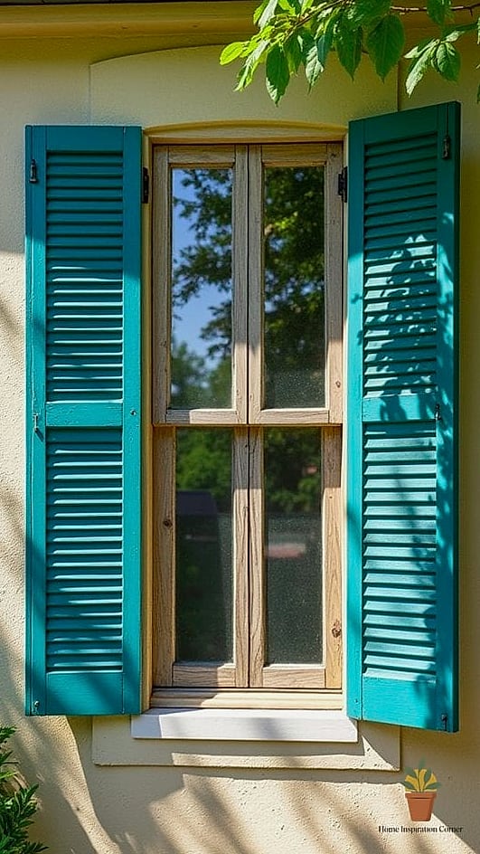 Mismatched Shutters by Window Size
