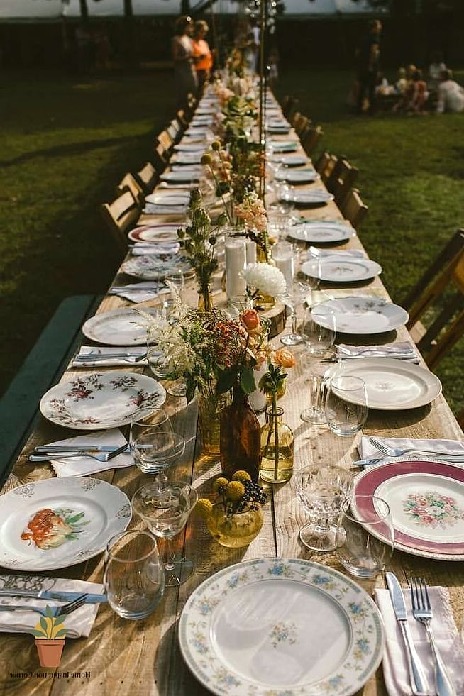Mismatched Vintage Glassware