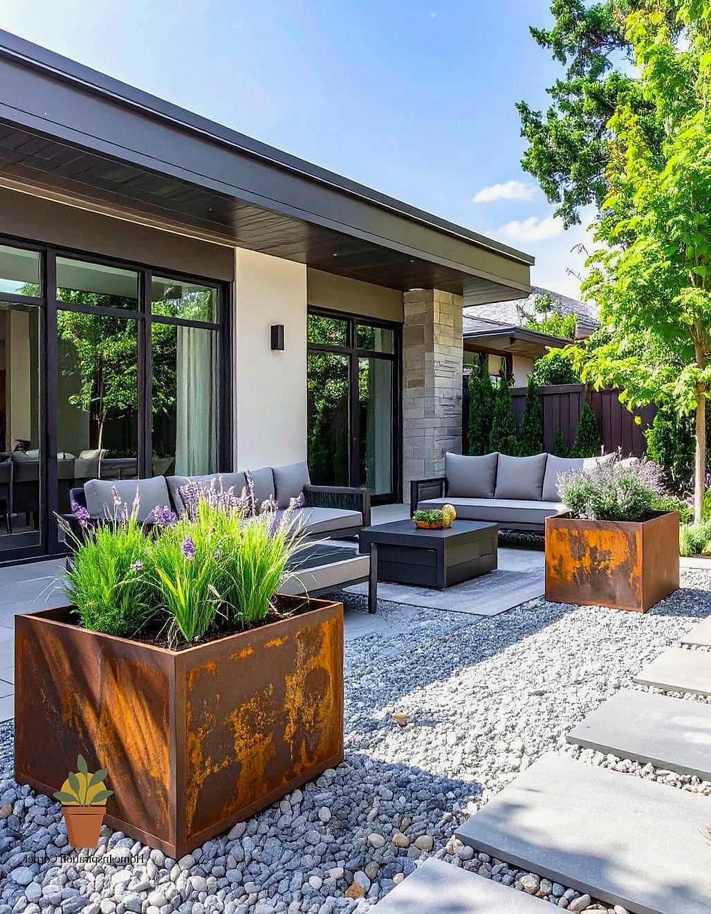 15 Patio Decorating Ideas Photos That Will Inspire Your Next Project 5 Mixed Metal Furniture Finishes