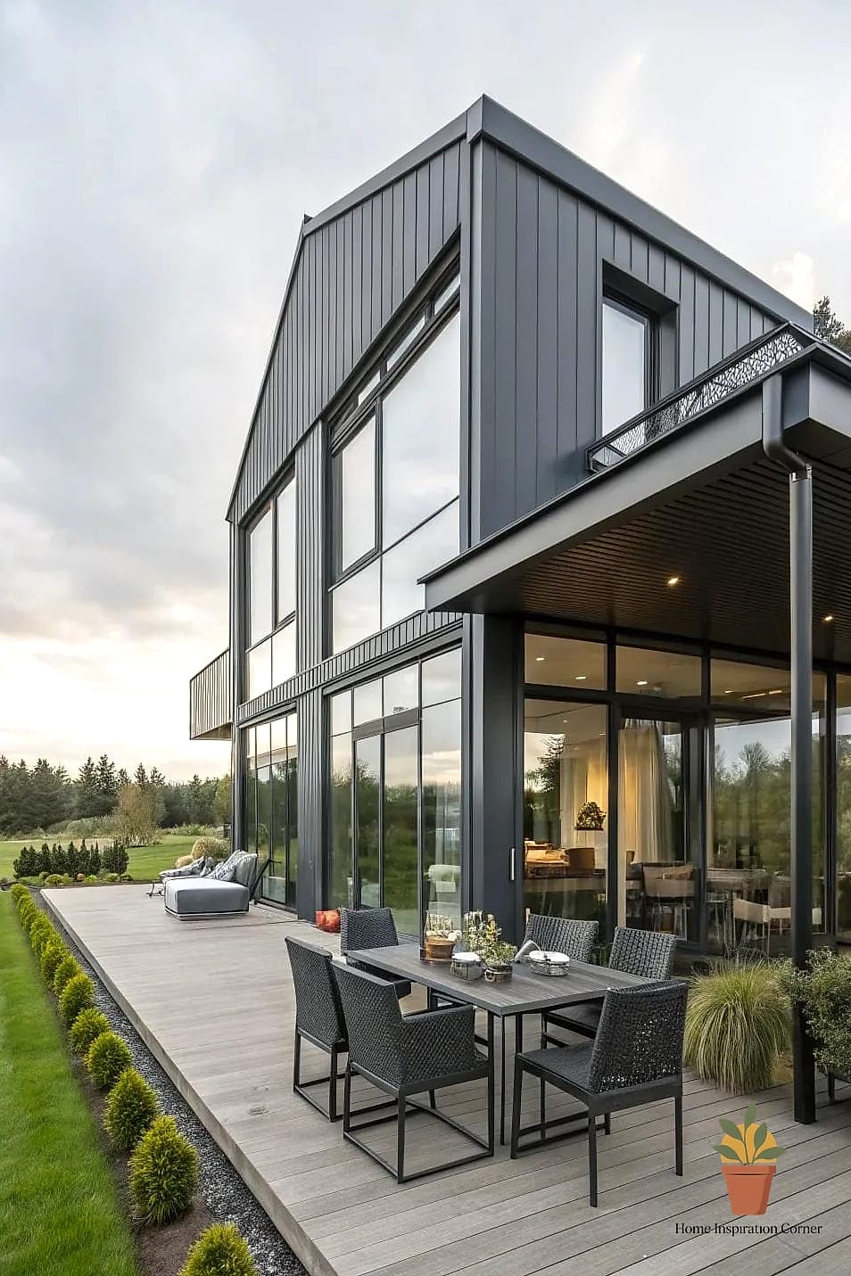 25 Home Terrace Ideas Ideas That Will Transform Your Space 23 Mixed Metal Furniture Accents