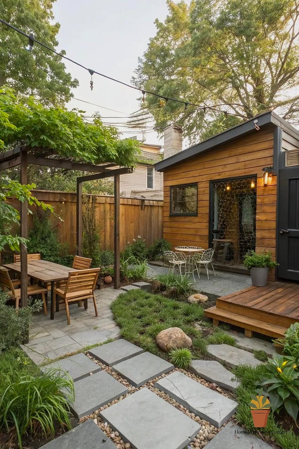 17 Small Patio Ideas Designs That Maximize Style and Function 8 Mixed Textures with an Outdoor Rug