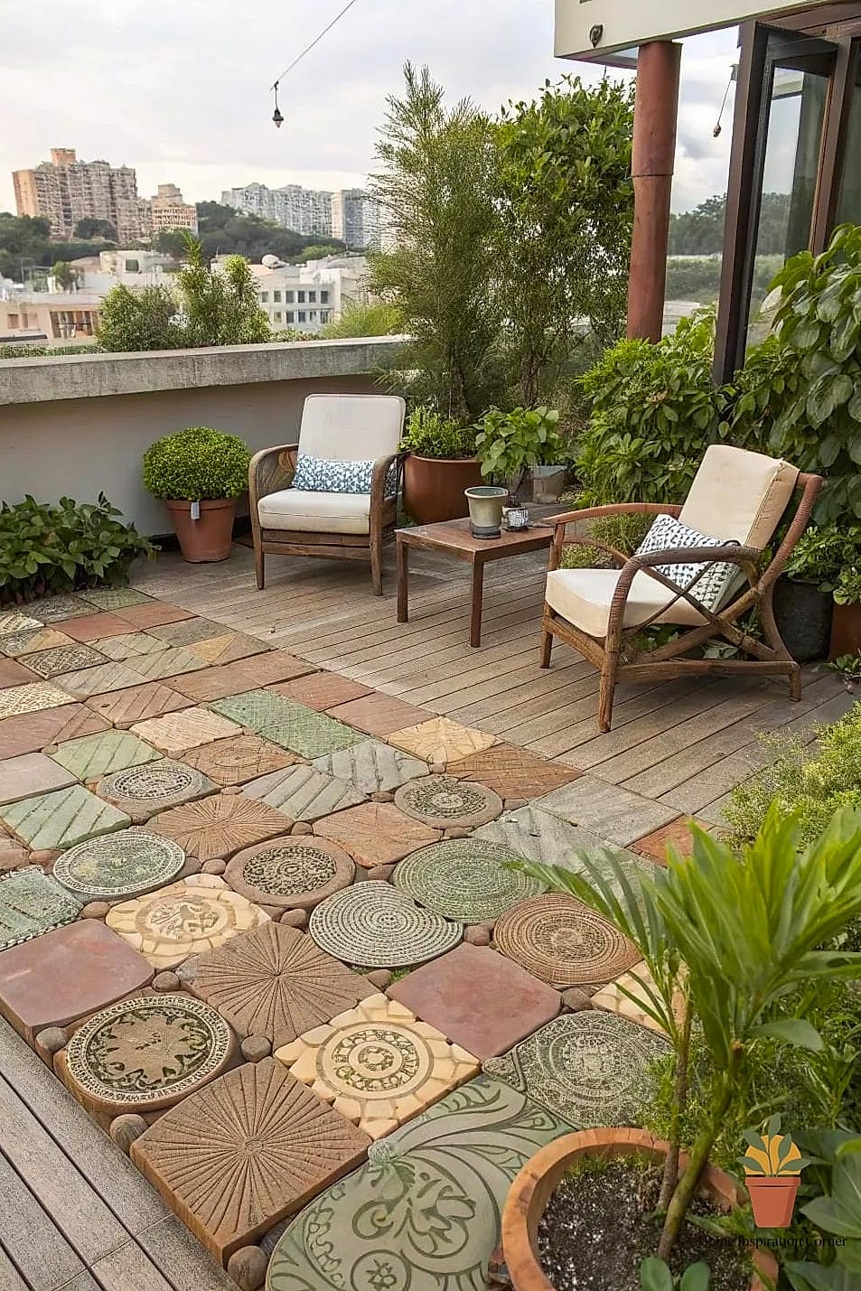 Mix Materials for Zoned Areas