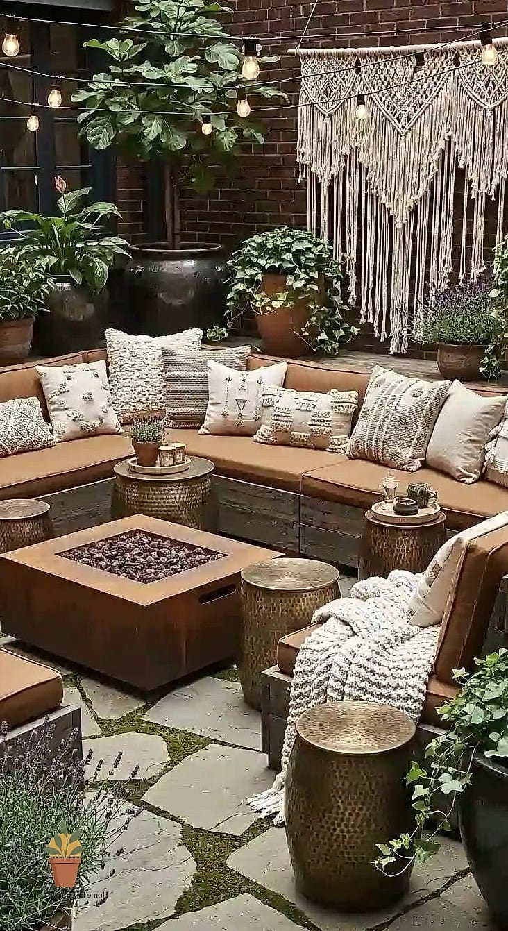 21 Apartment Patio Decorating Ideas Ideas That Work in Any Size Home 6 Mix in Textured Throw Pillows