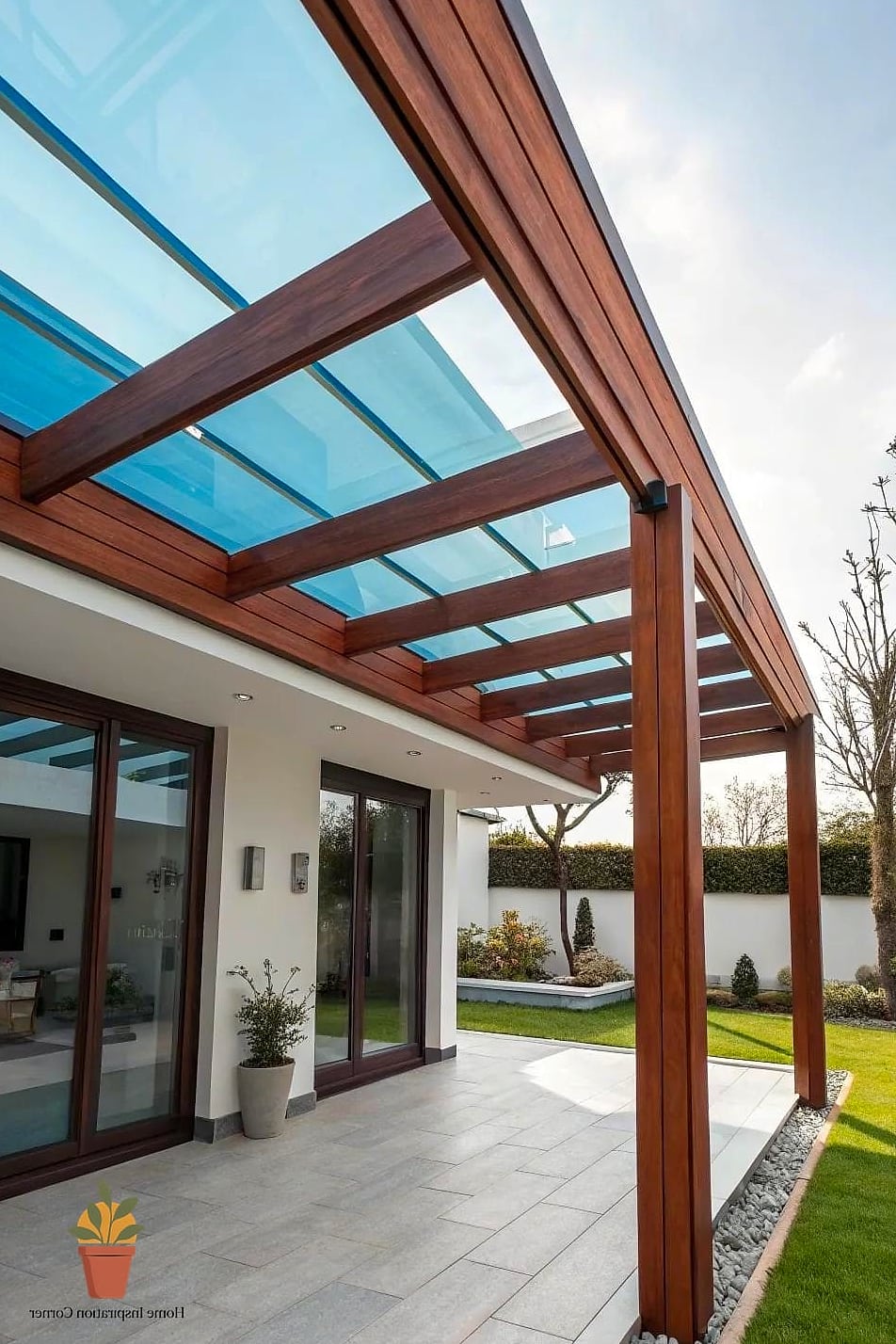 Modern Flat Roof Cover