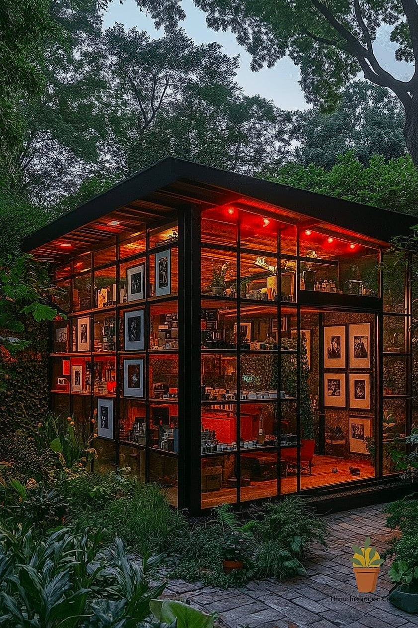 The Modern Glass-Wall Studio