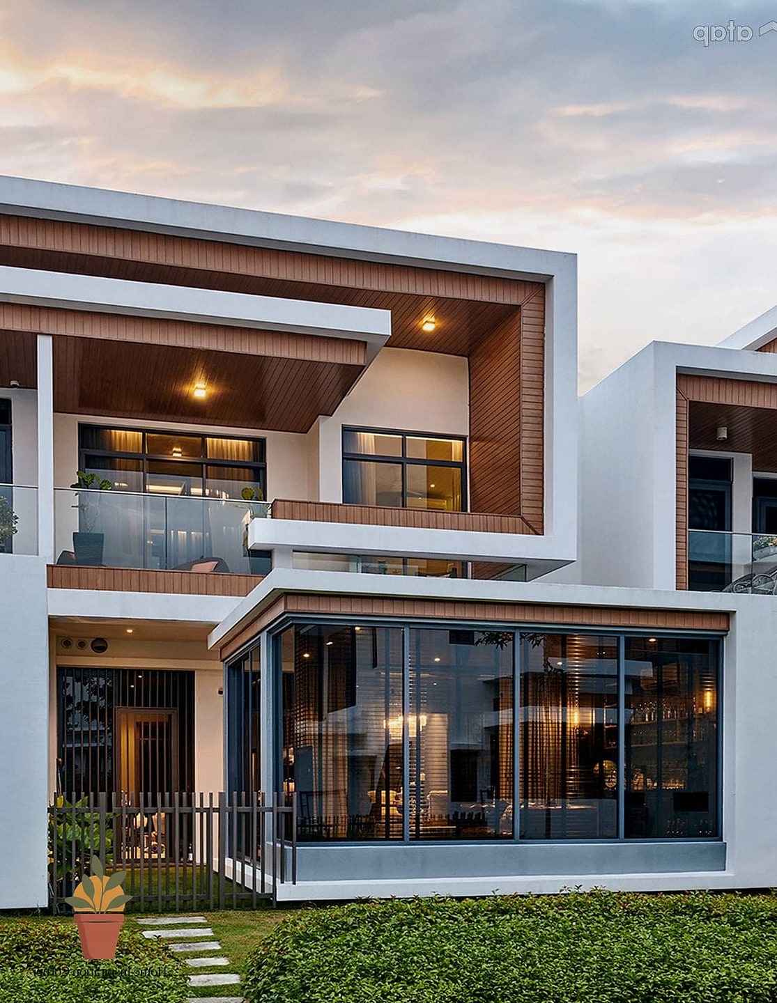 11 Balcony Design Exterior Inspiration Boards You'll Want to Copy 3 Modern Minimalist Balcony with Clean Lines