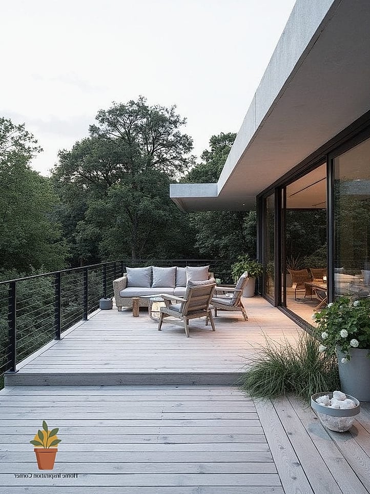Modern Minimalist Lounge