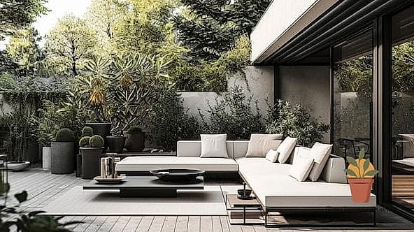 Modern Minimalist Concrete Wall