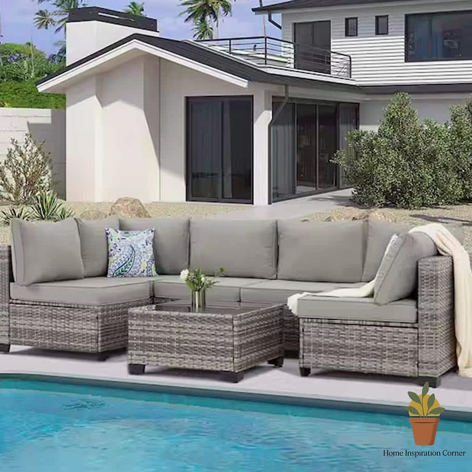 23 Small Outdoor Patio Ideas Designs You Need to See Right Now 21 Modular Sectional Seating
