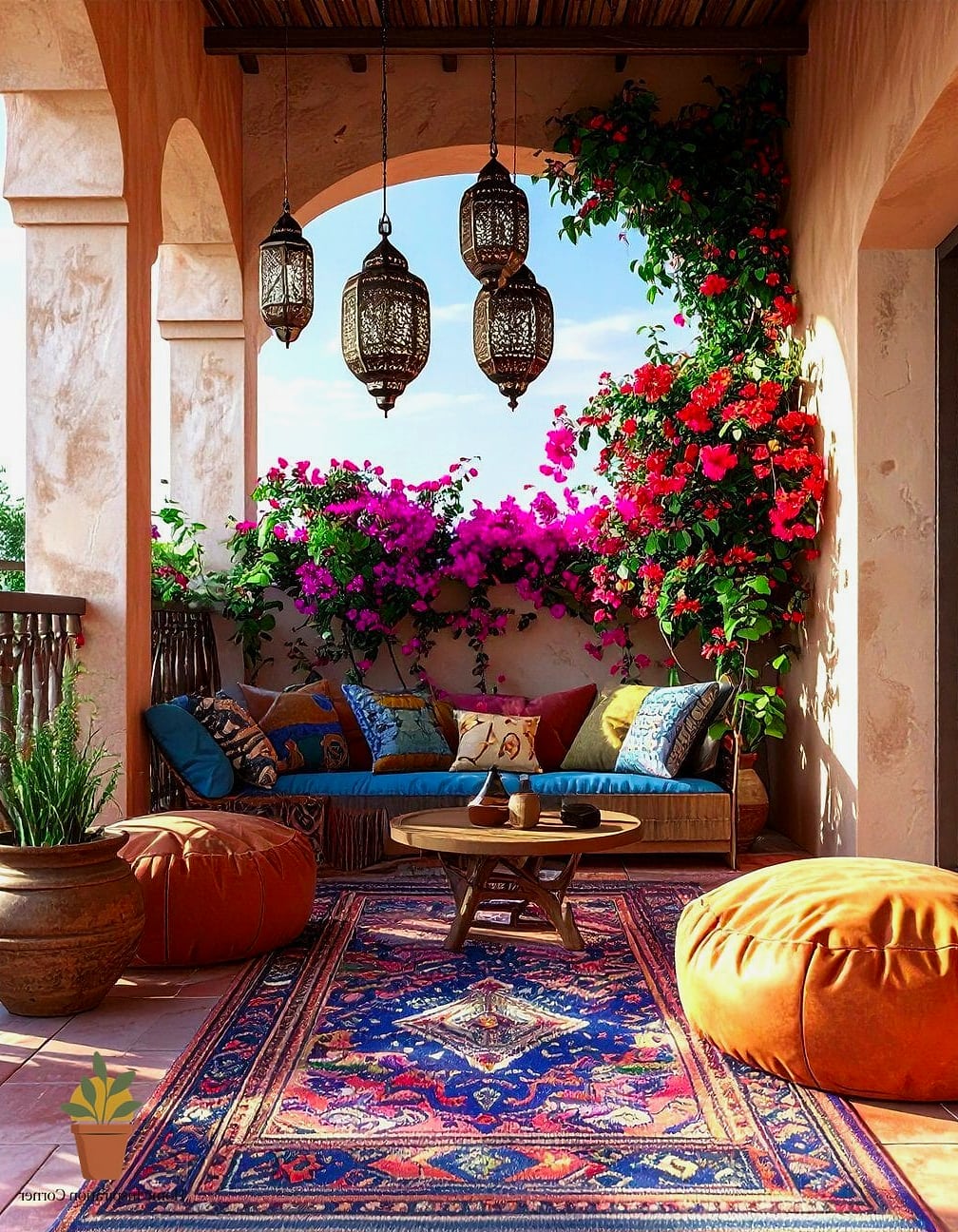 Moroccan-Inspired Tile Accents