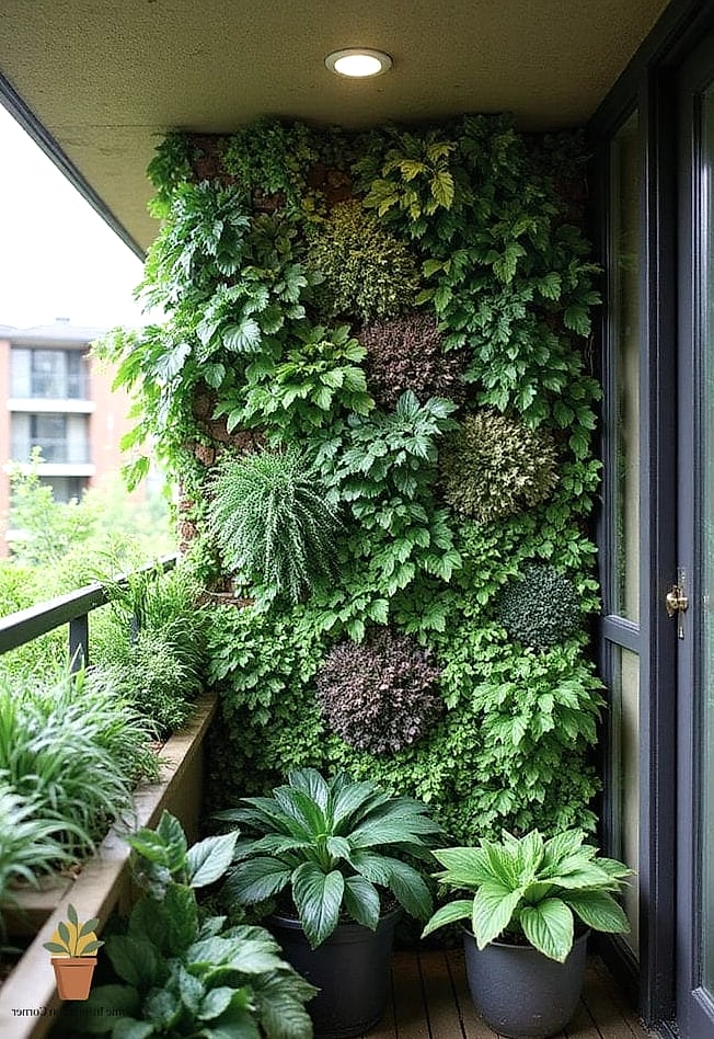 16 Patio Decorating Ideas Apartment Ideas That Are Both Stylish and Practical 12 Mount a Vertical Herb or Succulent Wall