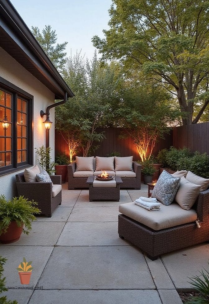 17 Small Patio Ideas Designs That Maximize Style and Function 7 Multi-Functional Storage Bench