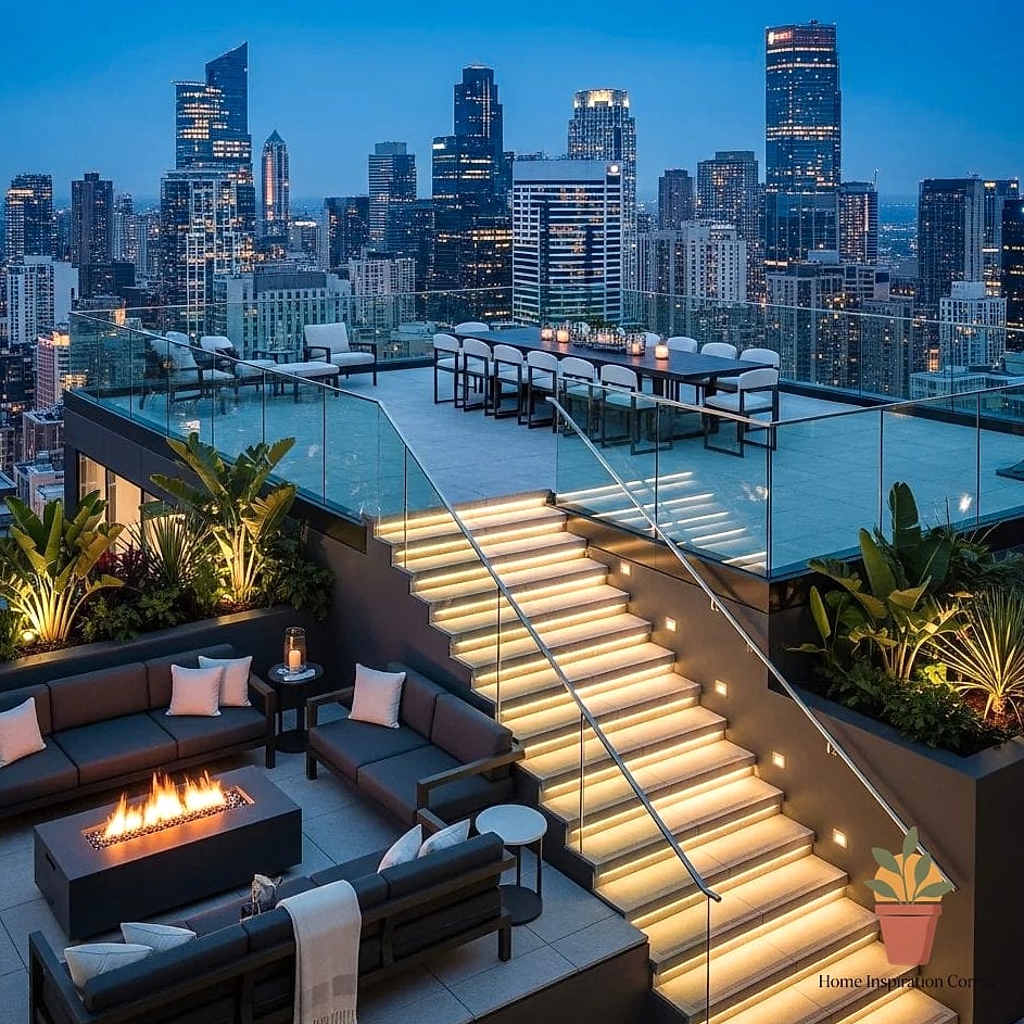 Multi-Level Terrace Layout