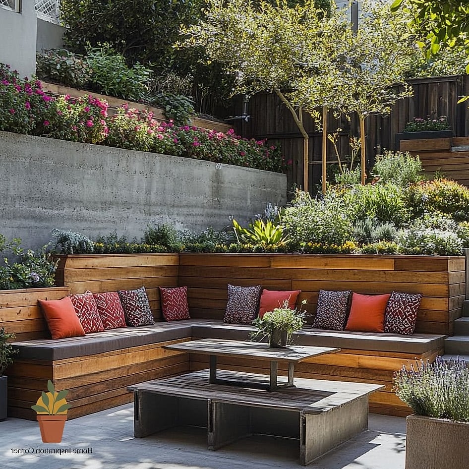 Multi-Level Deck Seating