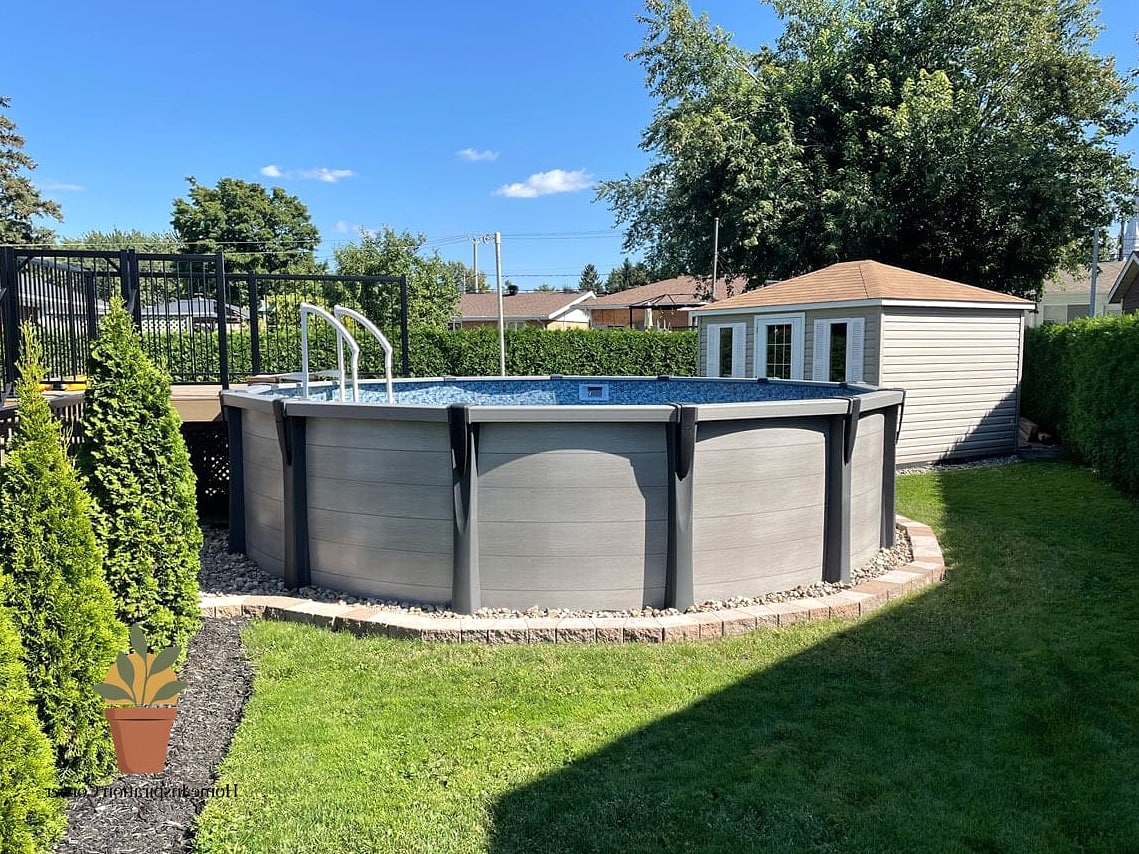 Multi-Level Deck for Sloped Yards