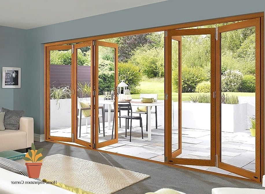 Multi-Panel Bifold Doors in Neutral Tones