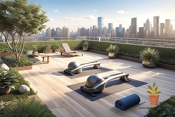 A Multi-Use Yoga and Strength Zone with Zoning