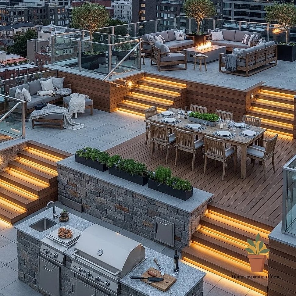 The Multi-Zone Entertaining Deck