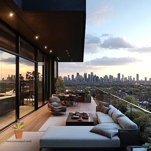 Multi-Zone Layout for Larger Terraces