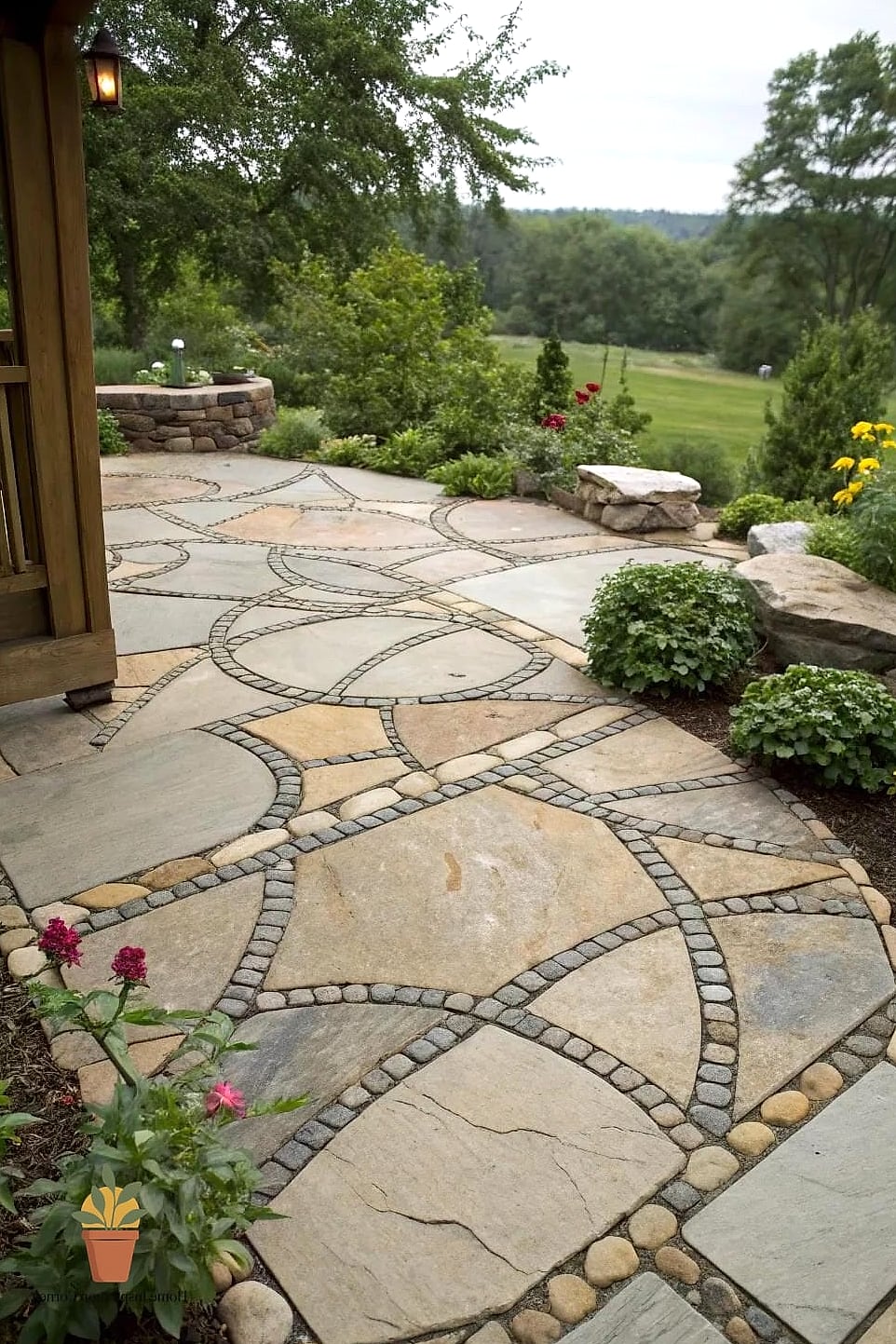 25 Patio Tiles Designs That Maximize Style and Function 18 Natural Flagstone Patio
