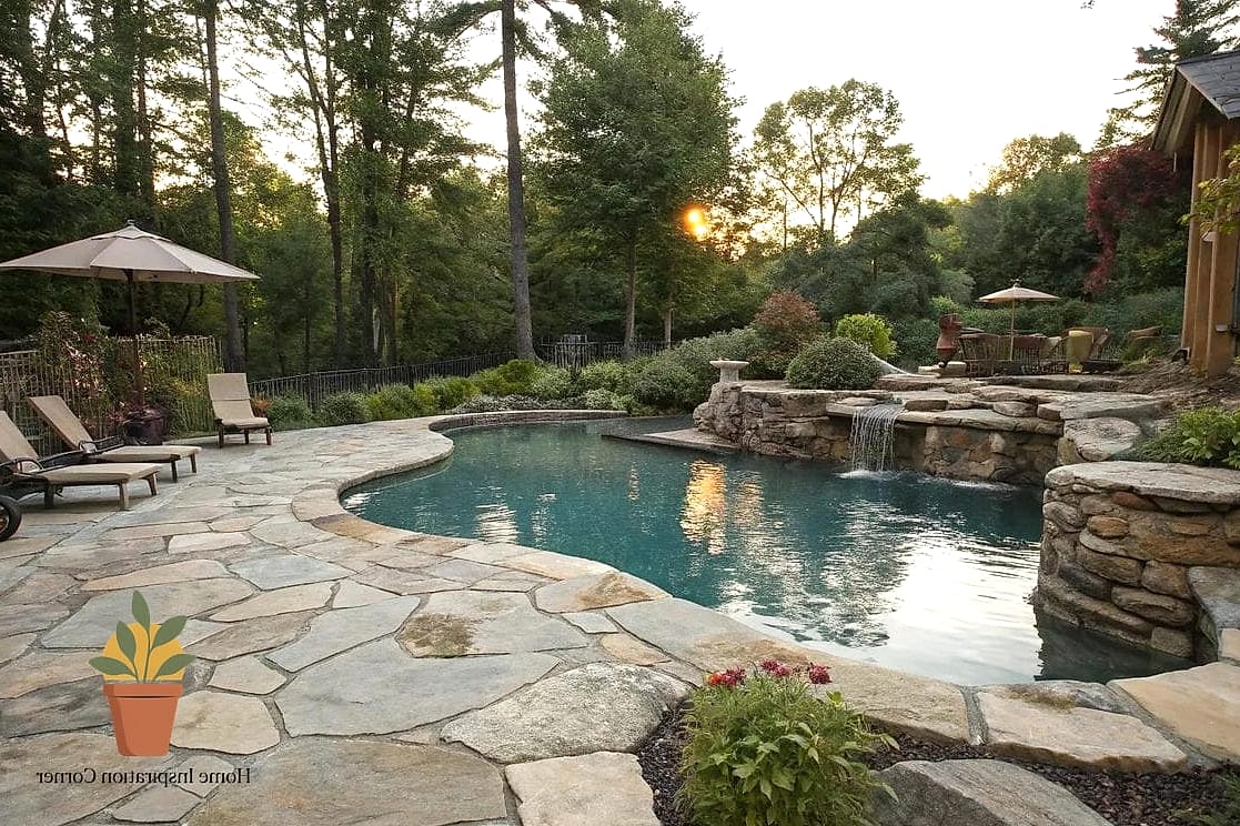 Natural Stone Pool
