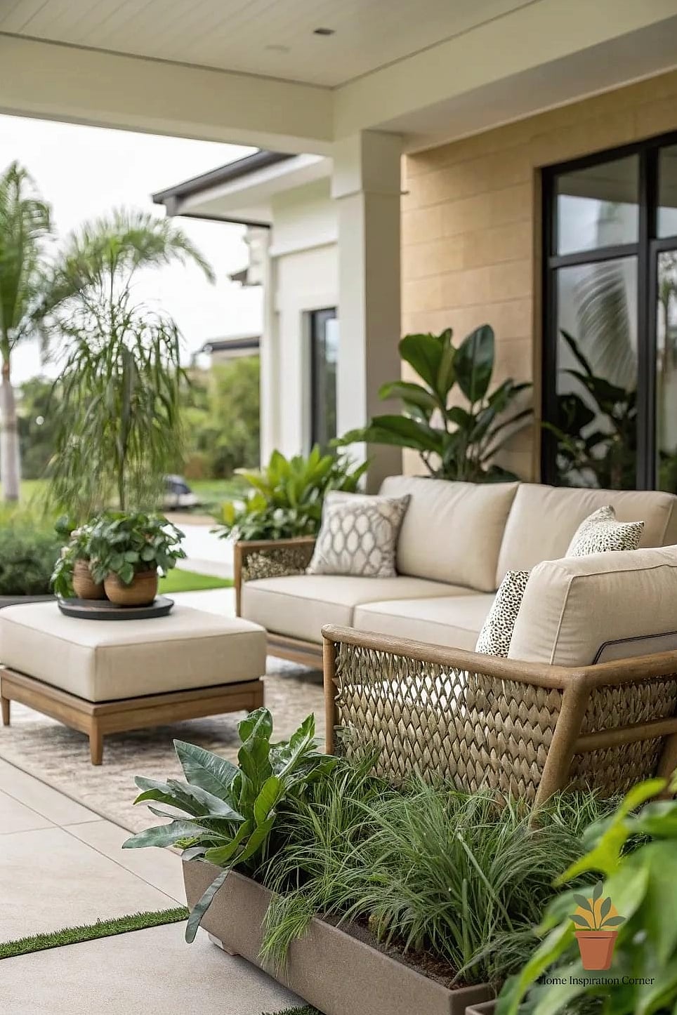 A Neutral Color Palette with Textured Accents