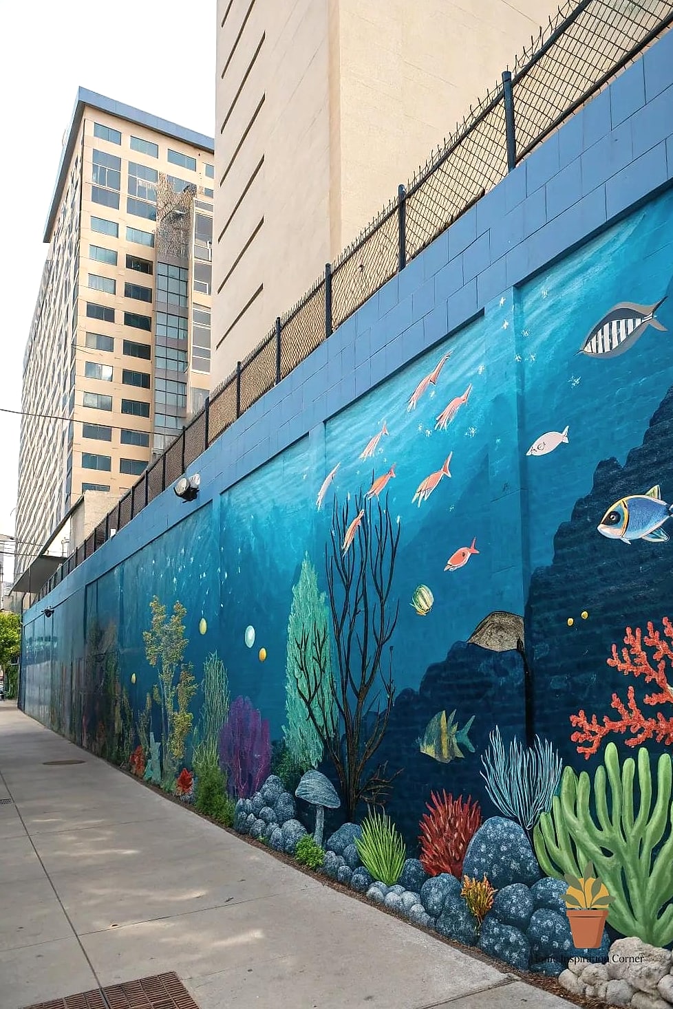 Ocean Wave Murals