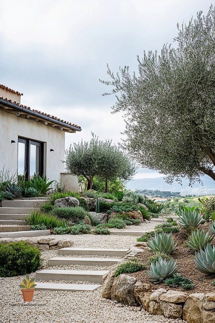 Olive Trees as Statement Plants