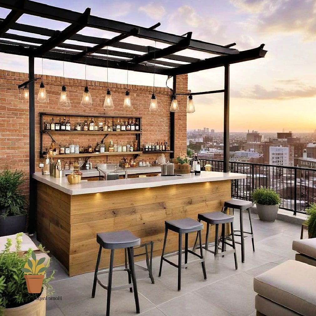 Outdoor Bar Cart or Built-In Bar
