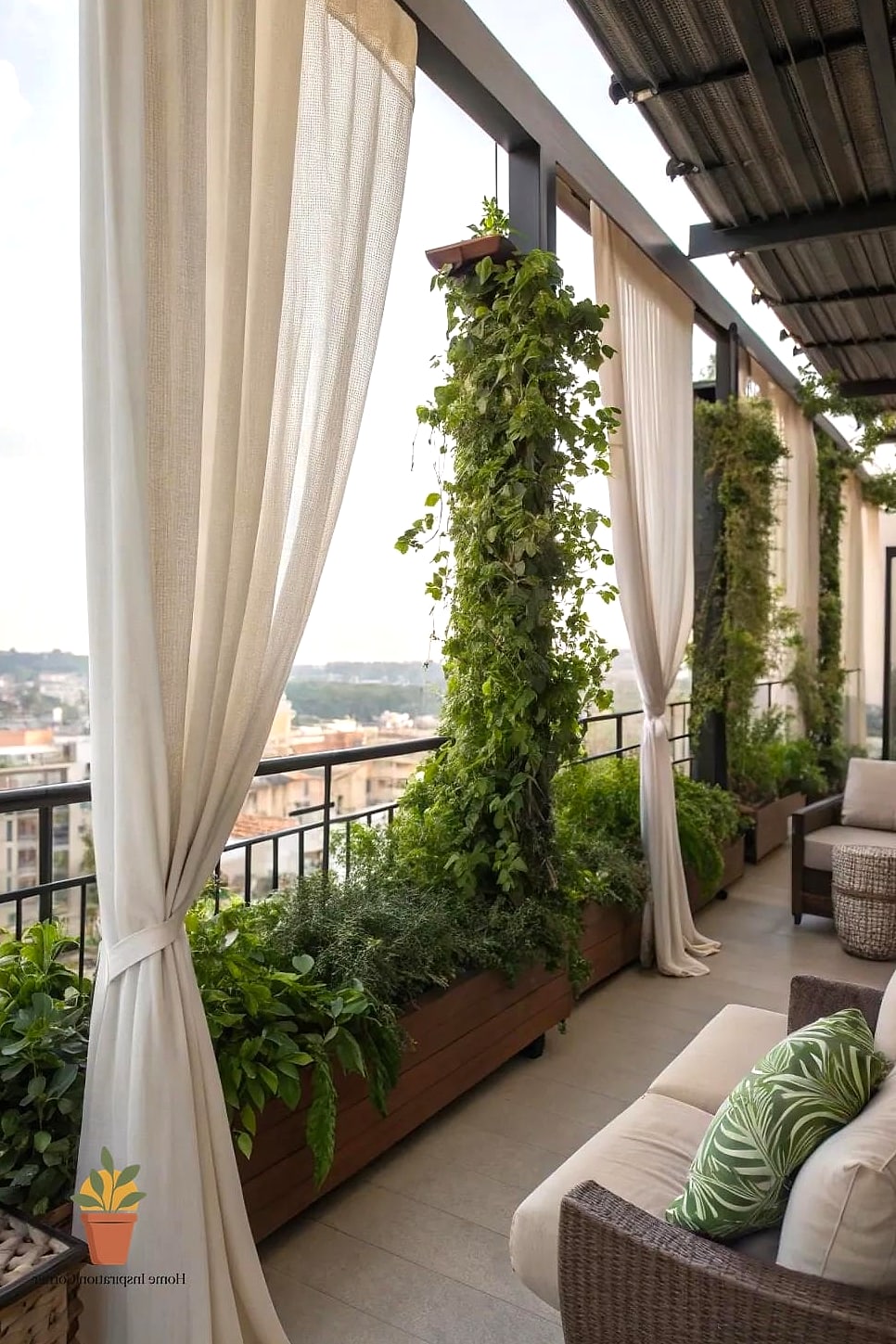 Outdoor Curtains for Softness