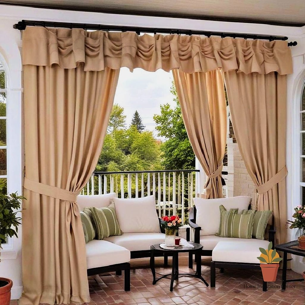 23 Cozy Terrace Ideas Ideas That Work in Any Size Home 9 Outdoor Curtains