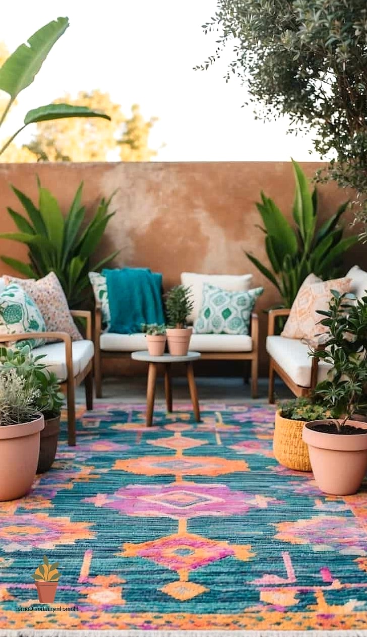 Outdoor Rug for Zoning